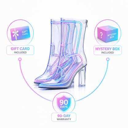 GlowStep | Party boots that glow in the dark